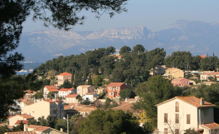 Vue de Saint-Mandrier